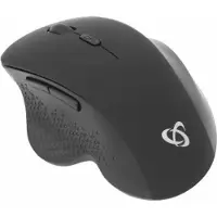 SBOX ergonomisk trådløs mus - 1600 dpi - sort
