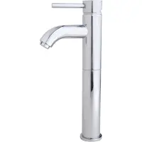 Wiesbaden Wasserhahn Cadans XL mit Bedienhebel von in farben Edelstahl und Chrom, Farbe:Chrom