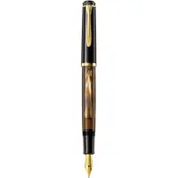 Pelikan Füllhalter M200 Braun-Marm. B Etui