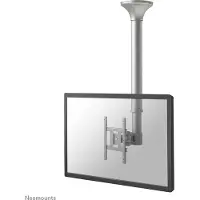 NeoMounts FPMA-C200 Monitor-/TV-Deckenhalterung 10-40" - H 64-104 cm, 75 x 75 mm, 200 x 200 mm, 0 - 180°, 0 - 180°, 360°, Silber