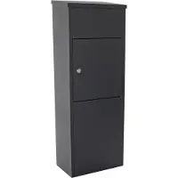 Profirst Mail PM 1100 Stand Paketbriefkasten Schwarz