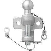 Pricenet ProPlus 341216V01 Kugelkopf-Anhängerkupplung mit Doppelfunktion, 50 mm, 3500 kg