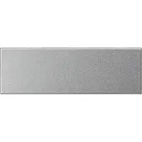Gira Ruftastenabdeckung 2-/3-f alu 125565