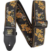 Ernie Ball Classic Jacquard Guitar/Bass Strap Tangerine Blossom