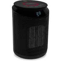 Vonroc Elektro Heizung - Heizlüfter - 2000W - Keramik - 3 Heizstufen - Schwenkfunktion - LED-Anzeige - Thermostat und Timer