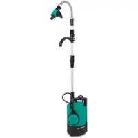 Vonroc Regenfasspumpe 400W - 5200 lt/h - mit Trockenlaufschutz - einstellbarer Schwimmer - Universal-Gartenschlauchanschluss - 10 Meter Kabel