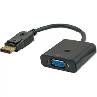 Savio CL-90, 0,2 m, DisplayPort, VGA (D-Sub), Männlich, Weiblich, 1920 x 1080 Pixel