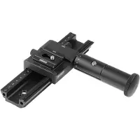 Kaiser Makro-Einstellschlitten mit Schnellkupplung (Arca-Swiss-kompatibel) und Feinjustage-Griff