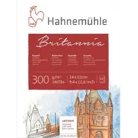 General Aquarellblock 12 Bl. Britannia satiniert 24x32cm 300g