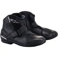Alpinestars SMX-1 R V2 Vented Schwarz Schuhe Größe 48