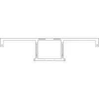 Hagor Cisco Room-Kit Adapter Webex Board, Black, Cisco Webex Room Kit