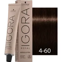 Schwarzkopf Professional Igora Royal Absolutes 60 ml 4-60 Mittelbraun Schoko Natur