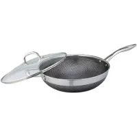 WESTINGHOUSE Wokpfanne Black Signature - ø 32 cm - Standard Antihaftbeschichtung