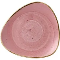 Churchill Livingstone Stonecast Petal Pink Triangel Teller flach 22.9cm