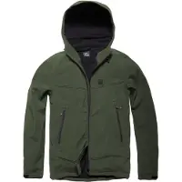 Vintage Industries Softshelljacke in Grün | Gr.: M