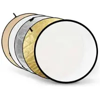 Godox 5 in 1 Reflexionsschirm Gold, Silber, Soft Gold, WeiÃ, Transparent 110cm