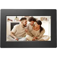 Agfa Agfaphoto Frameo Digitaler WiFi-Fotorahmen 7 Zoll, schwarz