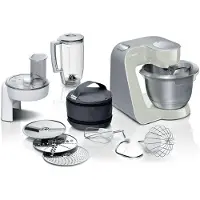 Bosch MUM58L20 Küchenmaschine 1000 W 3,9 l Grau Edelstahl Weiß