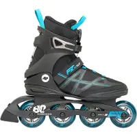 K2 Rollschuhe - F.I.T. 80 Boa - Blau/Schwarz - Inline - - 39,5 - Rollschuhe