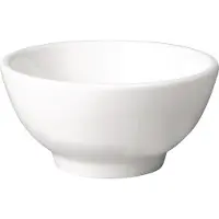 Aps Skål Pure 30cl Ø130x65 mm Melamin Hvid,1 stk