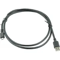 Motorola Micro USB sync cable, USB A, Micro-USB B, Schwarz