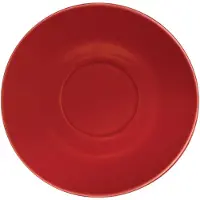Olympia Cafe Untertassen rot 15,8cm