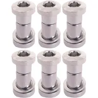 Bofix Saddle Clamp Bolts Silber 6 x 16 mm