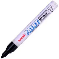 Uni-Ball PX-20 Schwarz Permanente Marker (12er Pack)