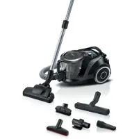 Bosch Serie 6 BGC41XSIL, 700 W, Zylinder-Vakuum, Trocken, Beutellos, 2,4 l, Allergie-Filter