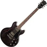 Gibson ES-339 Trans Ebony w/ 3 kostenlose Maestro Pedale