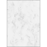 Sigel Briefbögen "Marmor", grau, 200 g, 50 Blatt