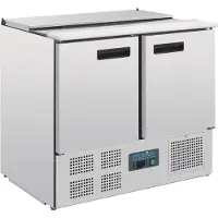 Polar Serie G gekühlte Saladette 240 Liter