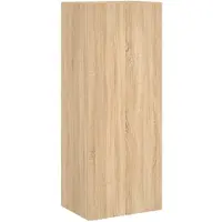 vidaXL TV-Wandschrank Sonoma-Eiche 40,5x30x102 cm Holzwerkstoff