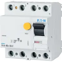 Eaton Power Quality Eaton 187410 FI-Schalter, 63A, 4p, 30mA, Typ G/F FRCMM-63/4/003-G/F
