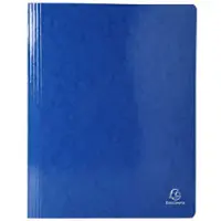 Exacompta Iderama Schnellhefter DIN A4 Blau Glanzlackpapier 355 g/m2 25 Stück