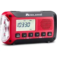 Midland Notfallradio mit Bluetooth-Powerbank ER250 BT