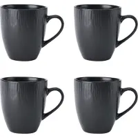 MIKASA Jardin Midnight 420ml Tasse 4 Einheiten