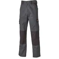 Dickies Herren Arbeits-Hose mit zahlreichen Taschen Arbeitskleidung Work-Wear 26162500 Grau/Schwarz