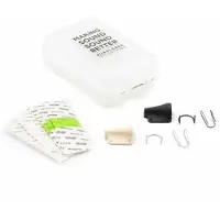 Bubblebee The Mic Hiding Kit für Sennheiser ME 2-II, Schwarz & Weiß