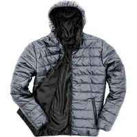Result Core R233M | Herren Padded Jacket / Wasserabweisend und winddicht - Farbe: Frost Grey/Black - Größe: XL