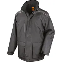Result WORK-GUARD R305X | Work-Guard Vostex Long Coat Wind- und wasserdicht - Farbe: Black - Größe: M