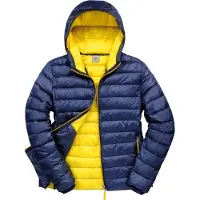 Result R194M | Mens Snow Bird Padded Jacket - Farbe: Navy/Yellow - Größe: L