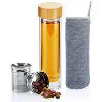 Intirilife Thermo Flasche mit Sieb