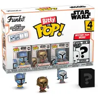 Funko POP! Star Wars: Mandalorian Bitty POP! Vinyl Figuren 4er-Pack Heavy Mandalorian 2,5 cm