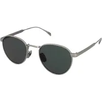 David Beckham DB 1142/S Herren-Sonnenbrille Vollrand Panto Titan-Gestell, grau