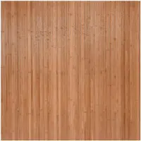 vidaXL Teppich Rechteckig Natur 100x100 cm Bambus
