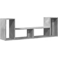 vidaXL TV-Schränke 2 Stk. Betongrau 75x30x50 cm Holzwerkstoff