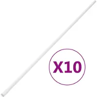 vidaXL Installationsrohre mit Clips Ø16 mm 10 m PVC