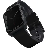 Uniq Straden Wasserdichtes Lederarmband für Apple Watch | 44/45/46/49 mm - Midnight