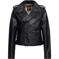 Queen Kerosin Lederjacke Marlon in schwarz | Gr.: S